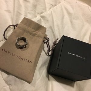 David Yurman double crossover ring